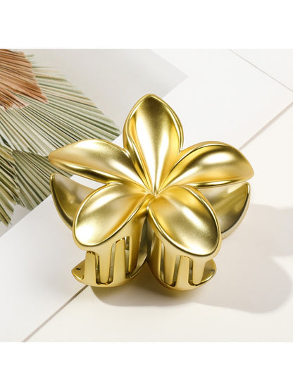 Beau - Elegant Plumeria Hair Claw Clip