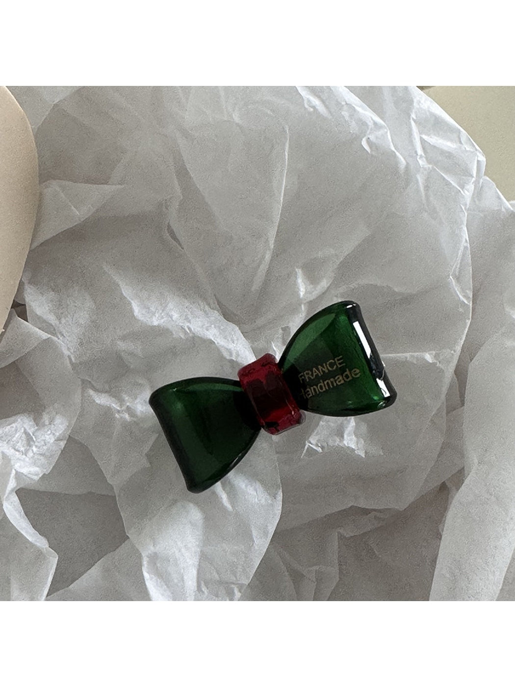 Beau - Glossy Bow Duckbill Side Styling Hair Clip