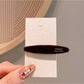 Beau - Acetate Oval Duckbill Side Hair Clip
