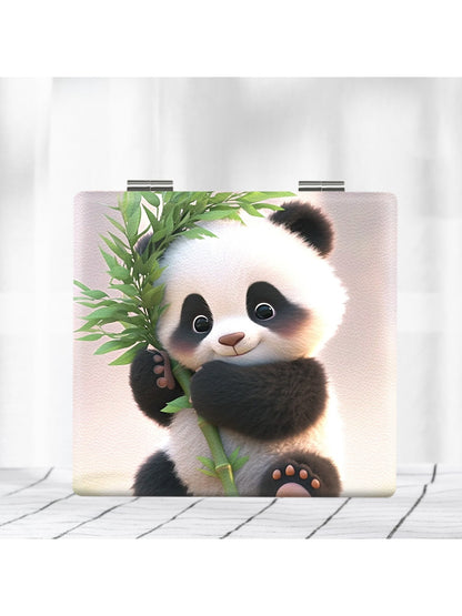 Mirroray - Cute Panda Portable Folding Makeup Mirror