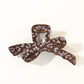 Beau - Leopard Print Bow Shaped Claw Clip
