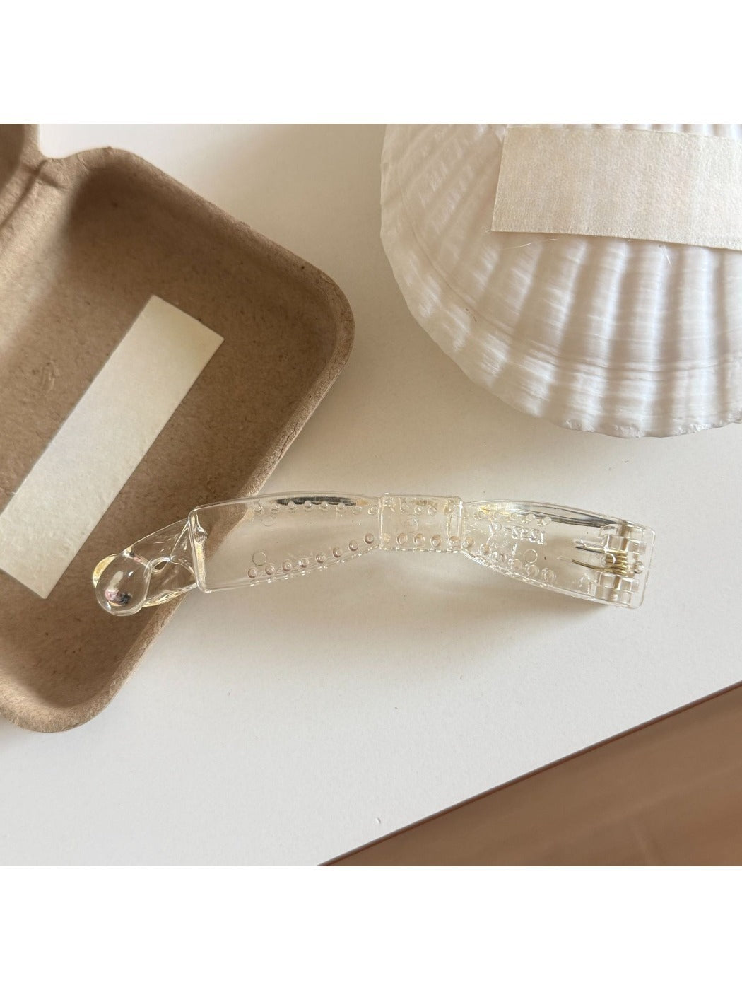 Beau - Elegant Bow Bar-Shaped Hair Clip