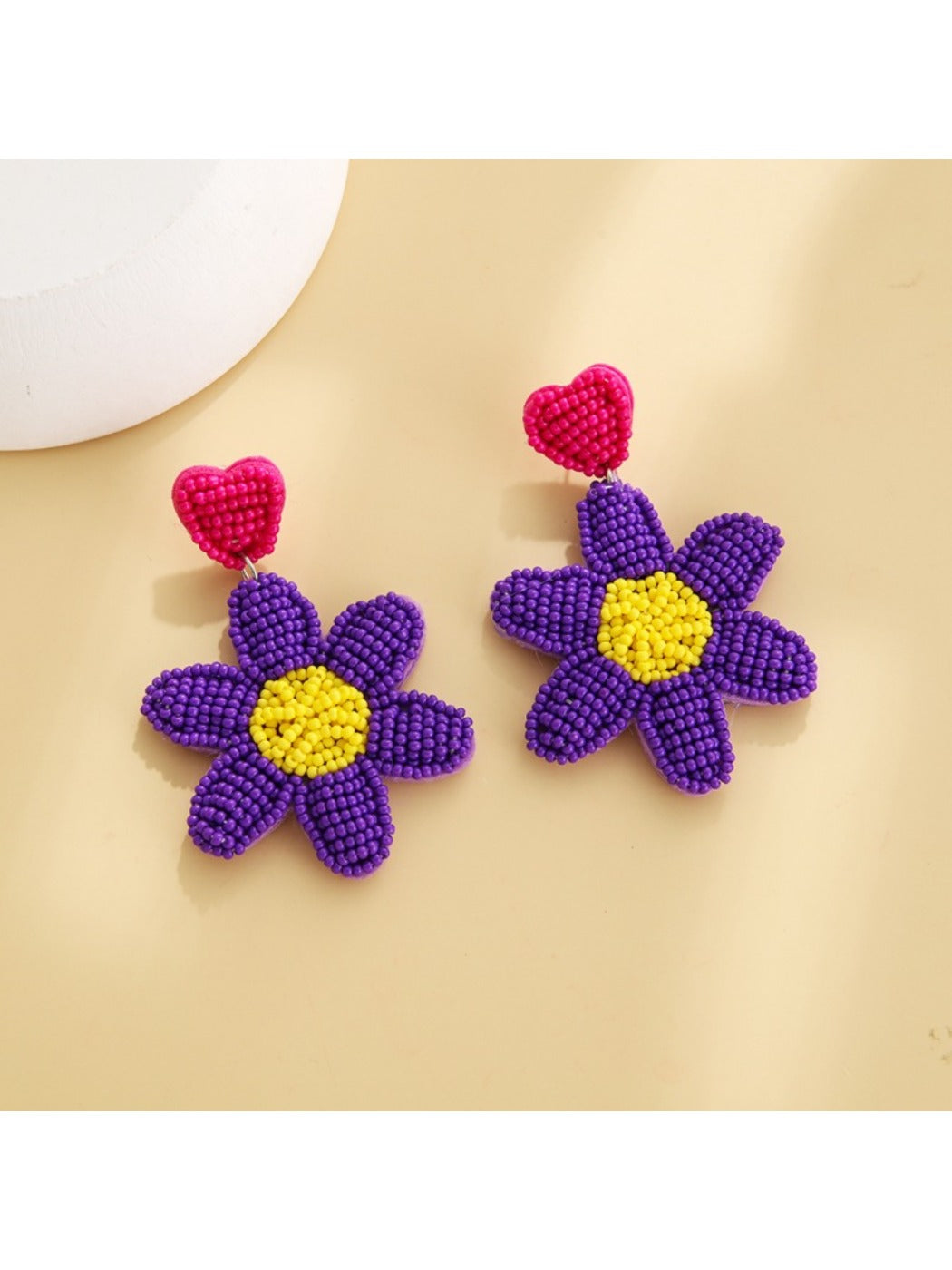 Earedge - Tropical Inspired Dangling Bead Earrings