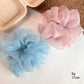 Gifty - Sweet Checked Print Pastel Scrunchie