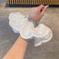 Gifty - Lace Cut-Out Scrunchie
