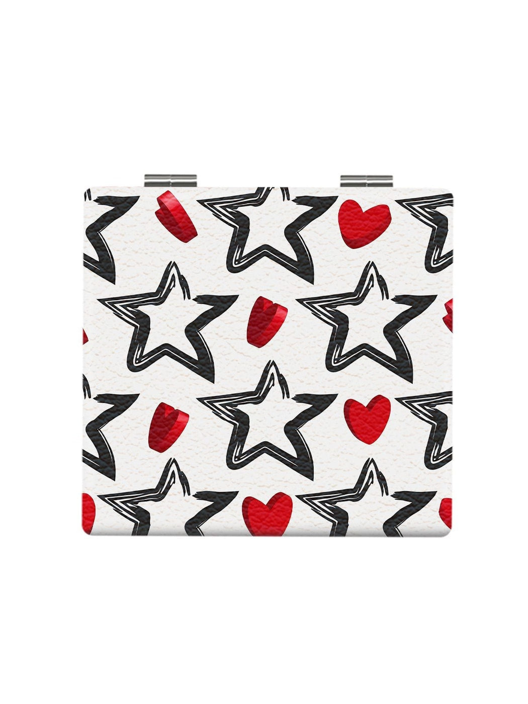 Mirroray - Y2K Star Print Compact Folding Mirror