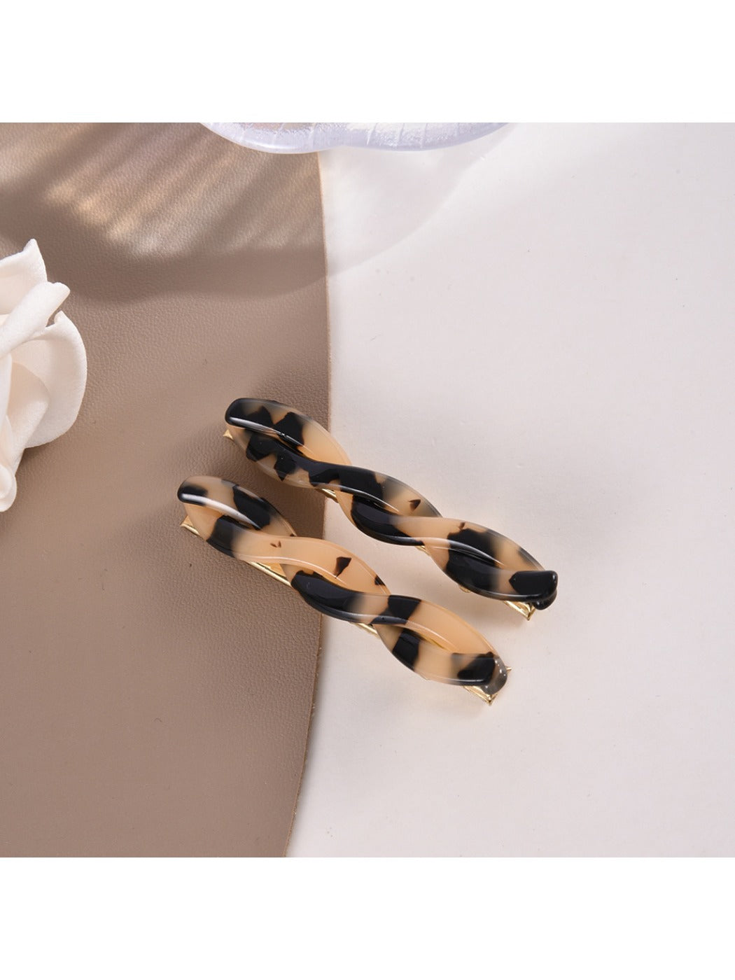 Beau - Creative Braided Shaped Acetate Hair Clip