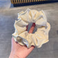 Gifty - Minimalist Solid Color Wave Scrunchies