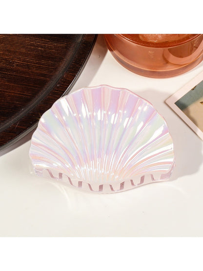 Beau - Colorful Shell Shaped Hair Claw Clip