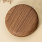 Mirroray - Woodgrain Pattern Round Makeup Mirror