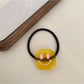 Gifty - Block Smiley Face Hair Tie
