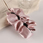 Beau - Ruched Satin Look Cloud Shape Banana Clip