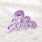Beau - Plastic Floral Cutout Everyday Claw Clip