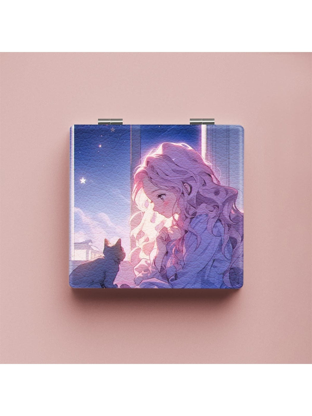 Mirroray - Printed Foldable Portable Makeup Mirror