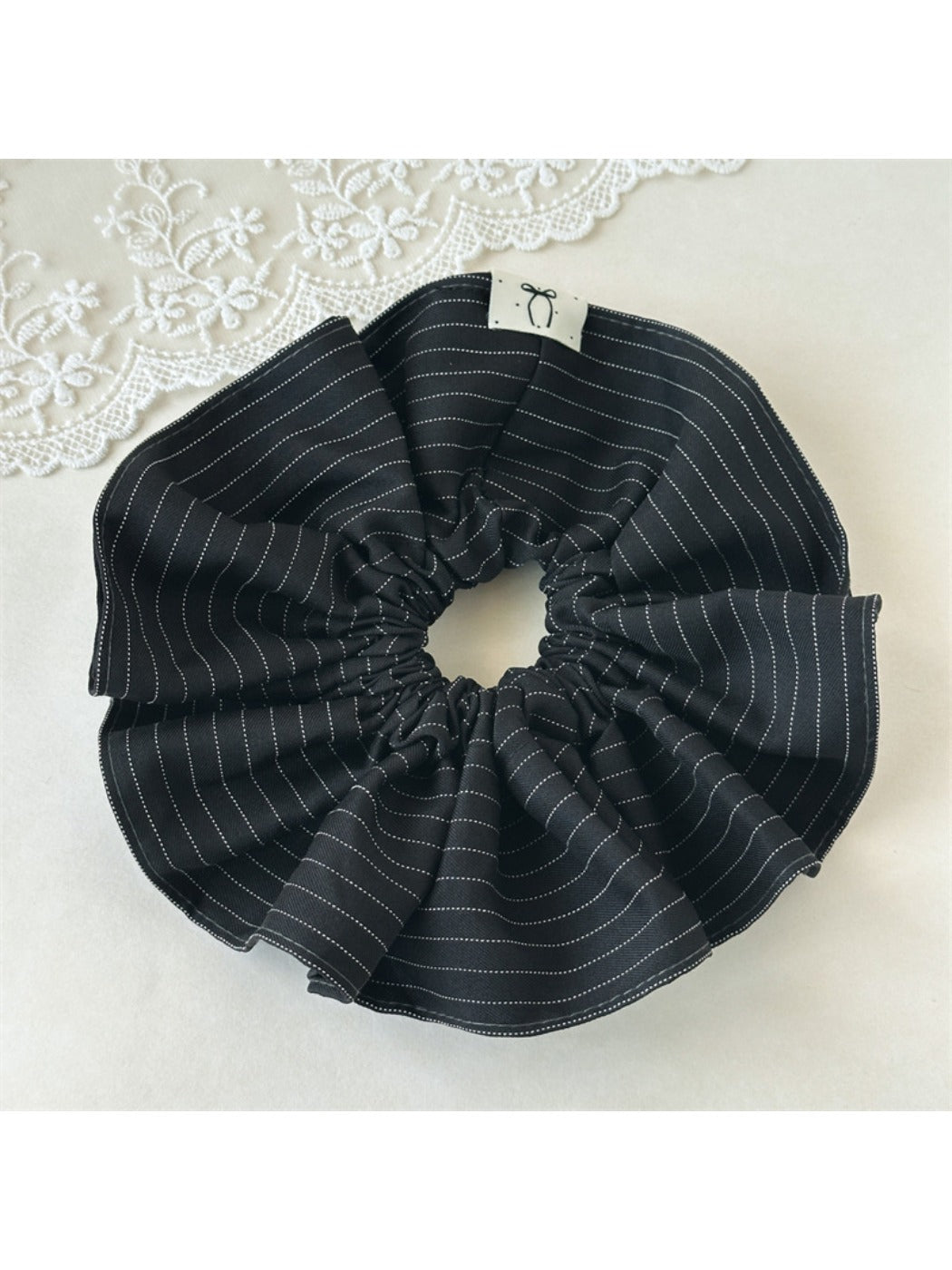 Gifty - Striped Fabric Stylish Hair Tie