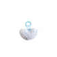 Keypus - Light Colored Leopard Print Keychain