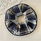 Gifty - Temperament Plaid Embroidery Scrunchie