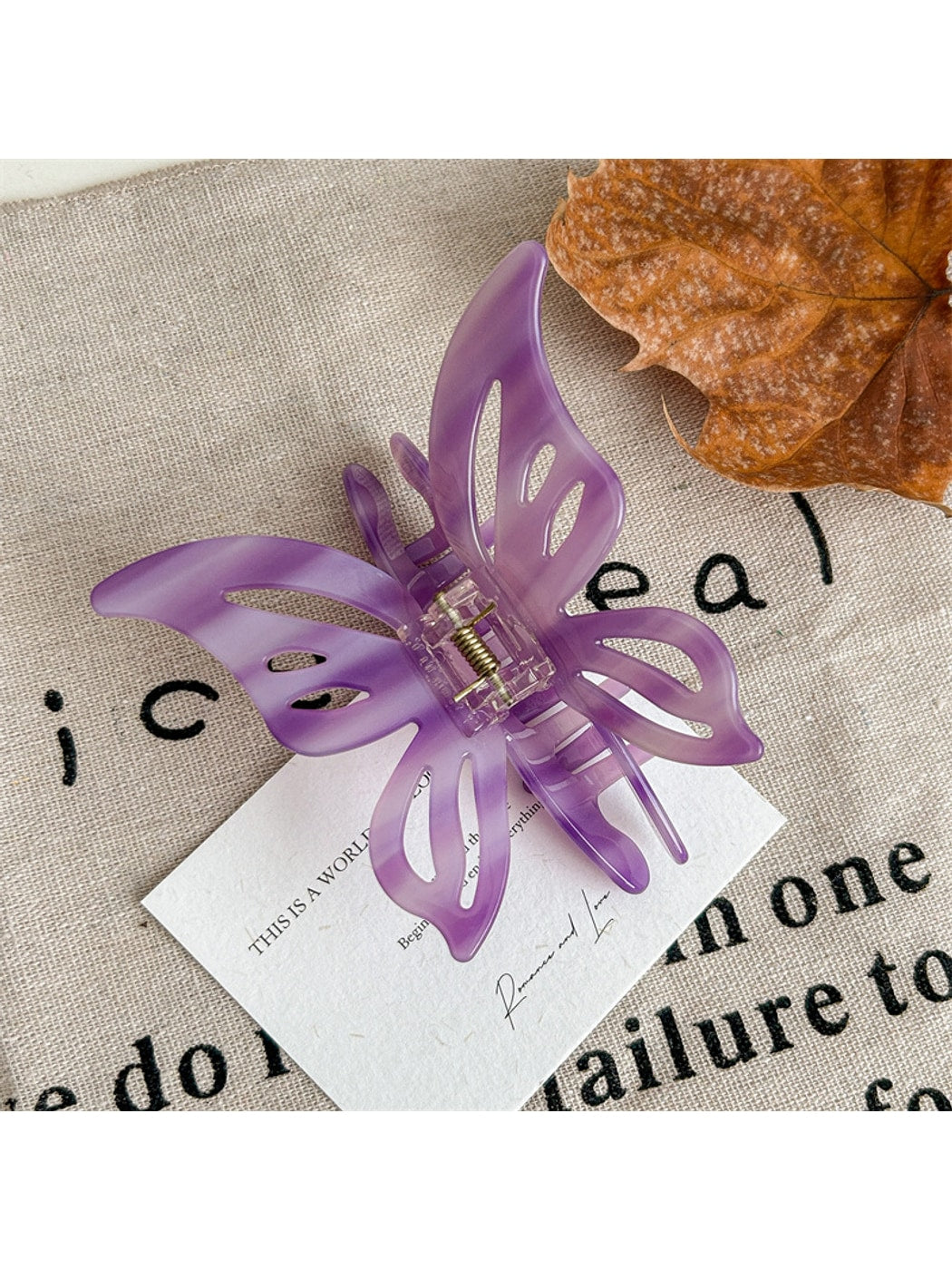 Beau - Sweet Style Butterfly Hair Claw Clip