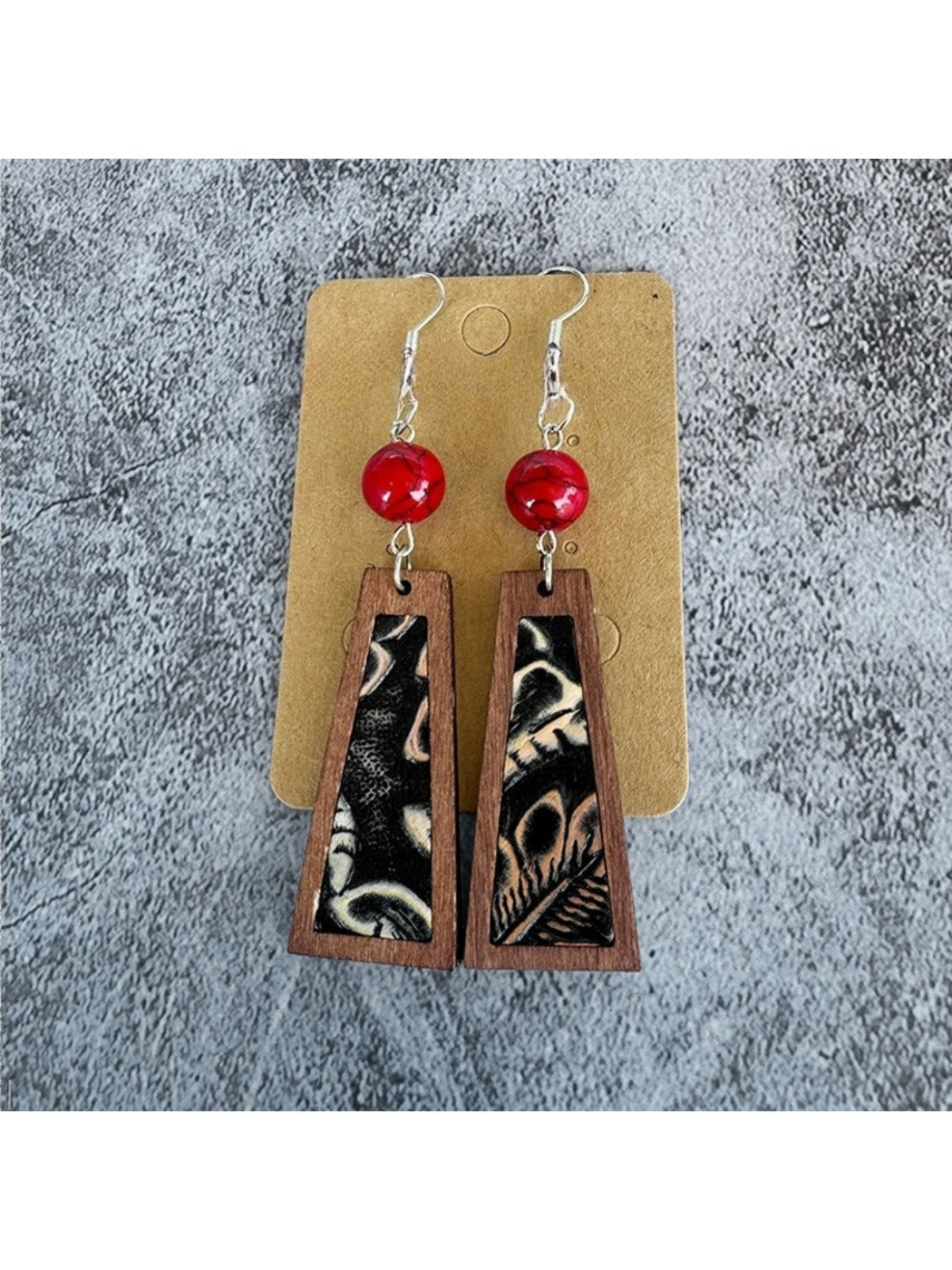 Earedge - Vintage Patchwork Classic Earrings