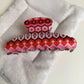 Beau - Geometric-Print Tapered Hair Claw