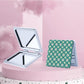 Mirroray - Vintage Plaid Square Compact Mirror