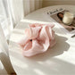 Beau - Ruched Cloud Polyester Banana Hair Clip