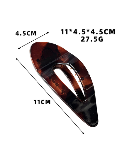 Beau - Large PC Geometric Ring Accent Updo Hair Clip