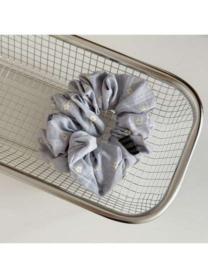 Gifty - Polka Dot Polyester Fabric Scrunchie