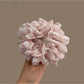 Gifty - Plaid Ruffle Polyester Fabric Scrunchie