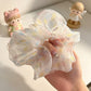 Gifty - Pastel Toned Sheer Polka Dot Scrunchie