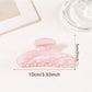Beau - Striped Half Round Hair Claw Clip