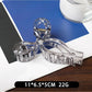 Beau - Sheer Bow Shape Claw Clip