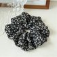 Gifty - Oversized Floral Print Fabric Scrunchie