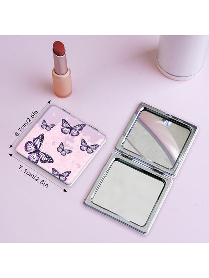 Mirroray - Butterfly Print Foldable Makeup Mirror