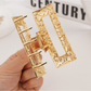 Beau - Sweet Floral Detail Square Claw Clip