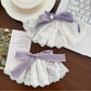 Beau - Layered Lace Bow Accent Hair Clip