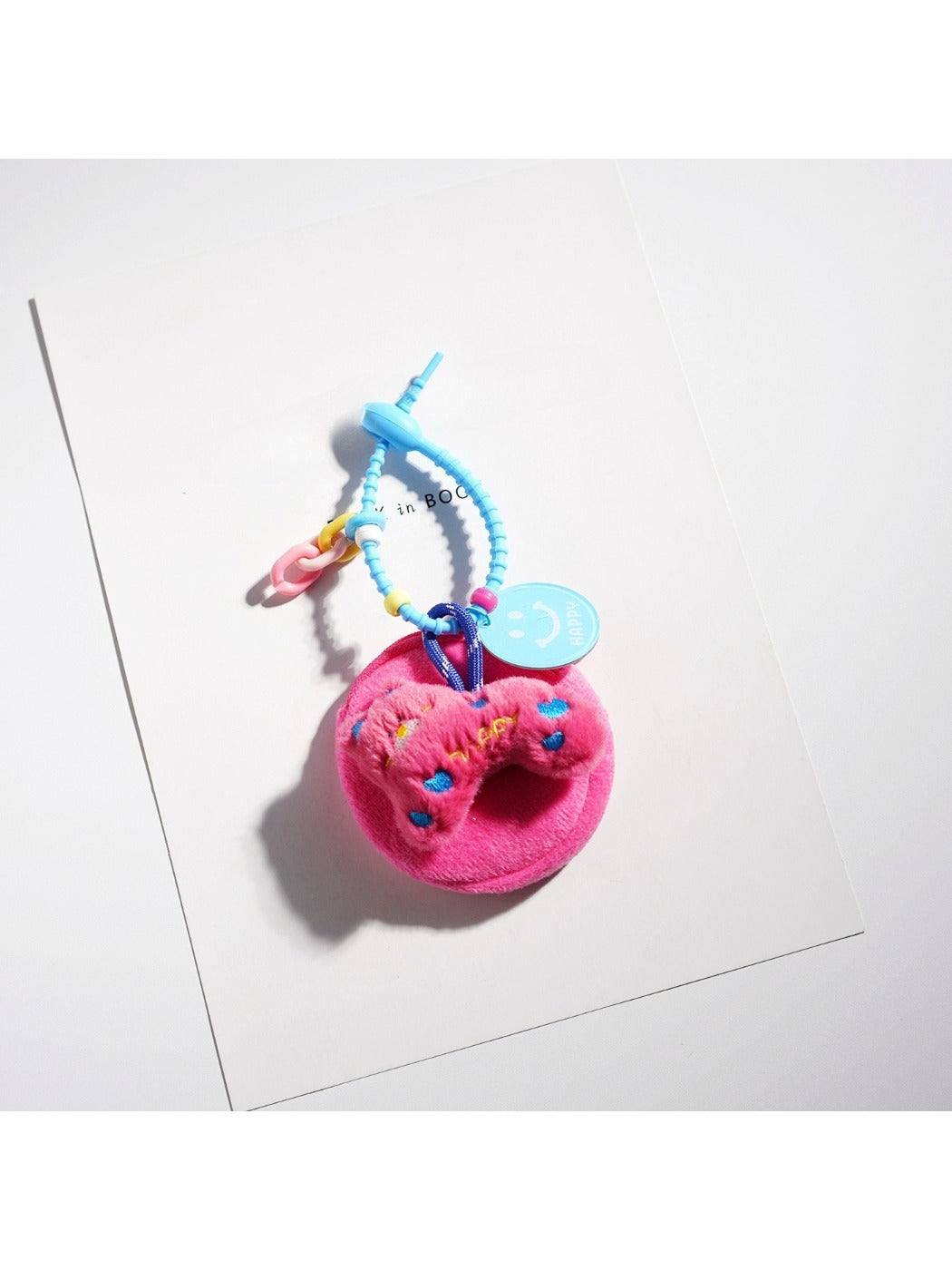 Keypus - Smiling Macaron Coin Purse Keychain