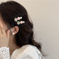 Beau - Strawberry Beaded Fruit Design Bang Hair Clip