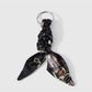 Keypus - Y2K Twisted Scarf Detail Alloy Keychain Bag Charm