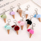 Keypus - Plastic Ice Cream Bag Charm Keychain