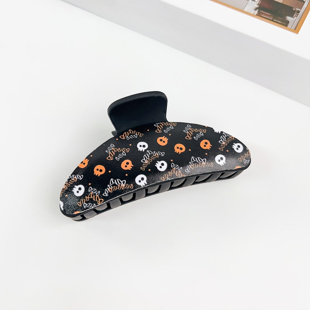 Beau - Novelty Halloween Pattern Claw Clip