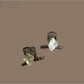 Beau - Geometric Mixed Material Side Hair Claw Clip