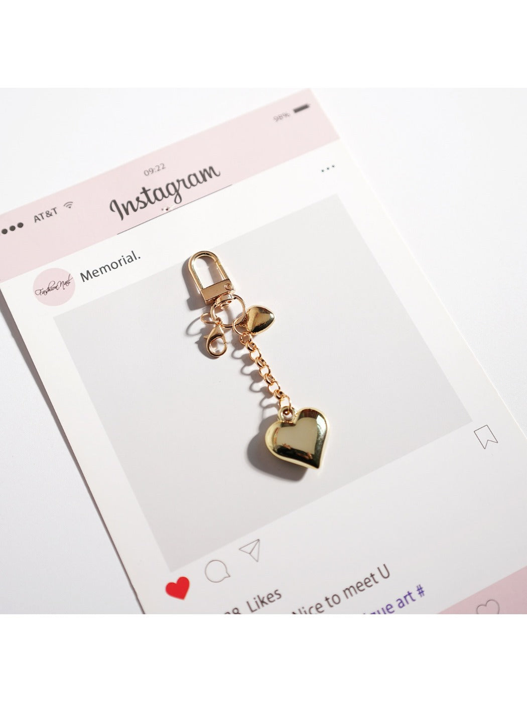 Keypus cute cartoon bag charm keychain shown in natural daylight
