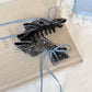 Beau - Layered Bow Ribbon Accent Hair Styling Banana Clip