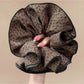 Gifty - Leopard Print Pleated Hair Loop