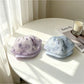 Beau - Soft Floral Skirt Shape Hair Claw Clip