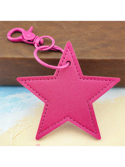 Keypus - Modern Minimalist PVC Alloy Star Keychain