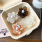 Beau - Sweet Camellia Ring Accent Acetate Claw Clip