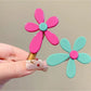 Beau - Floral Bar-Shaped Hair Clip