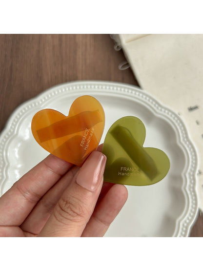 Beau - Sweet Heart Shaped Hair Clip